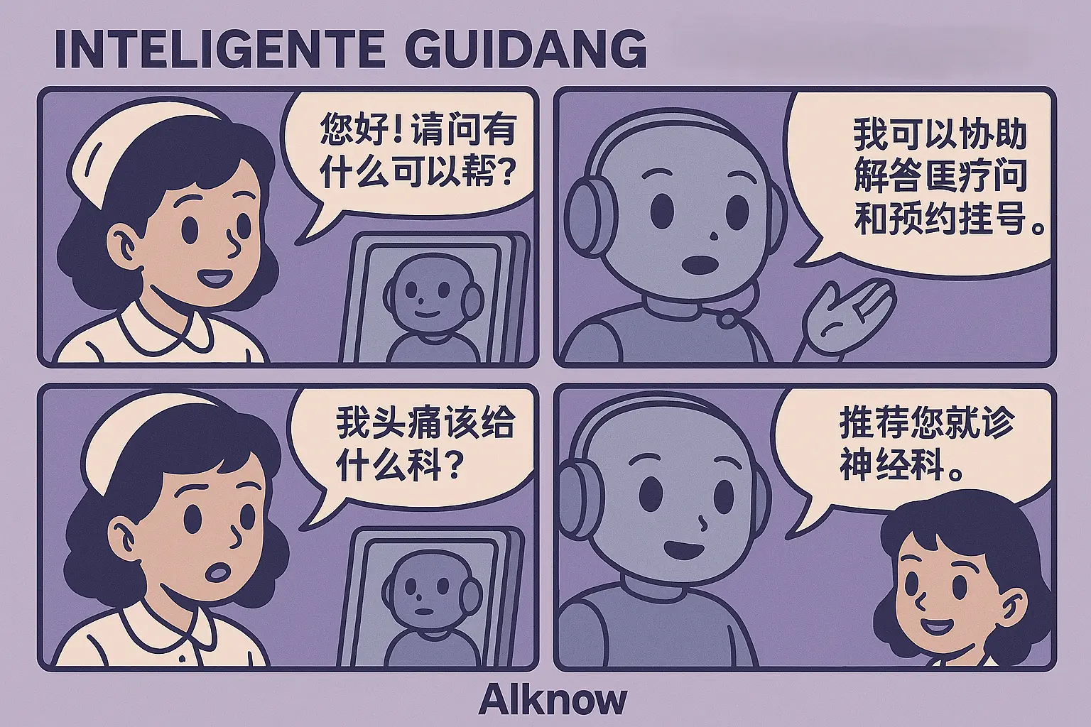 7×24小时在线的“智慧导医”-赞奇AIknow